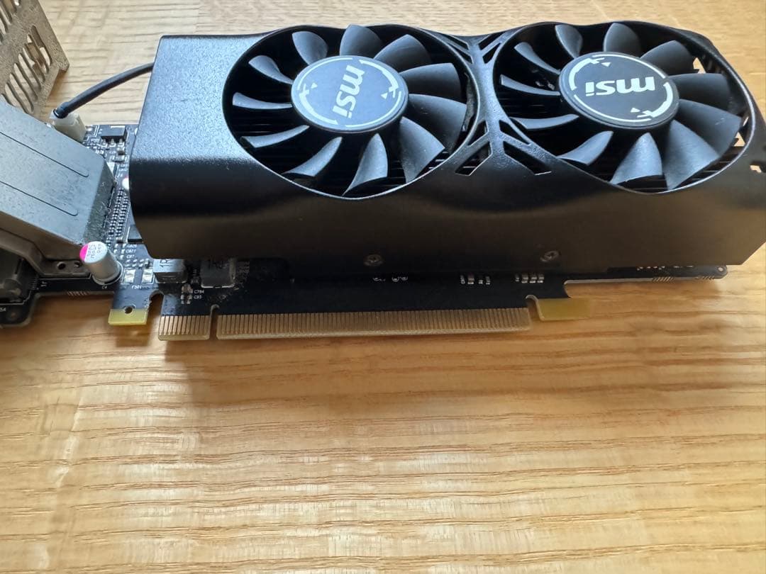 MSI製 GeForce GTX 1050 Ti 4GB LP ロープロファイル