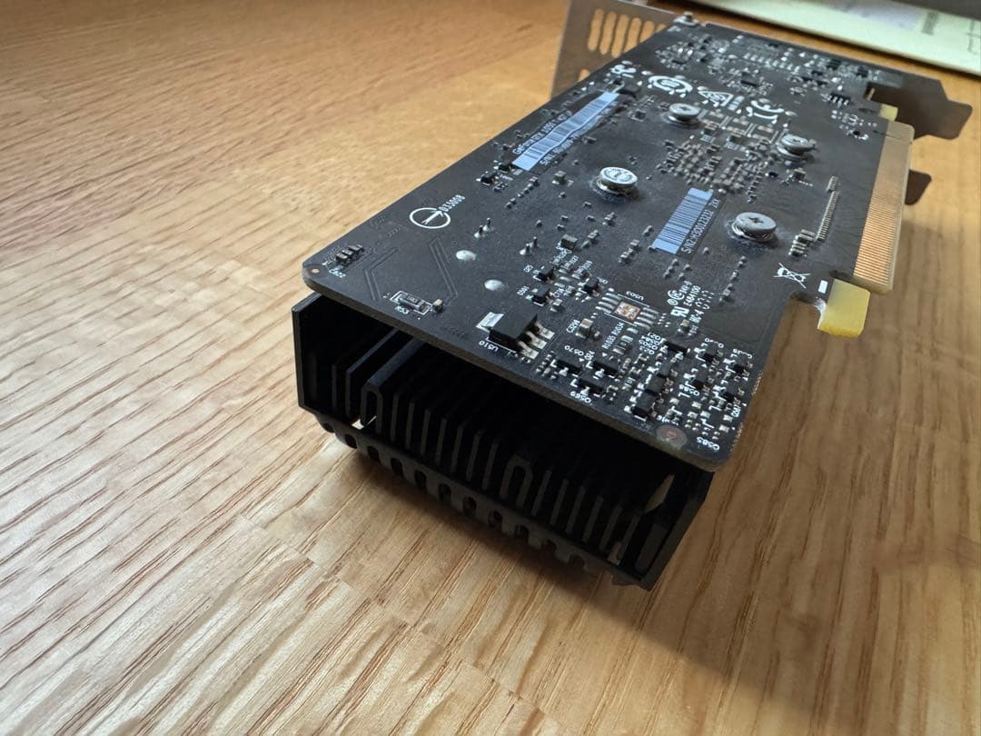 MSI製 GeForce GTX 1050 Ti 4GB LP ロープロファイル