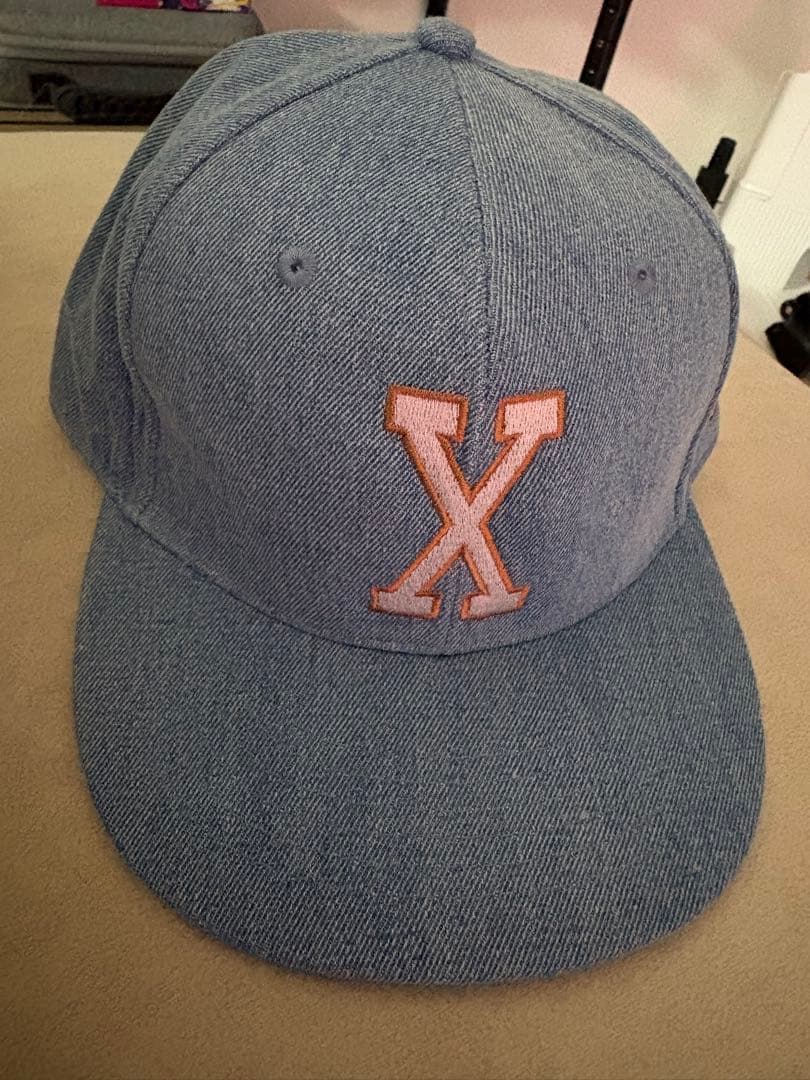 【HIROさん着用】OLDX キャップ 帽子 デニム ブルーカラー