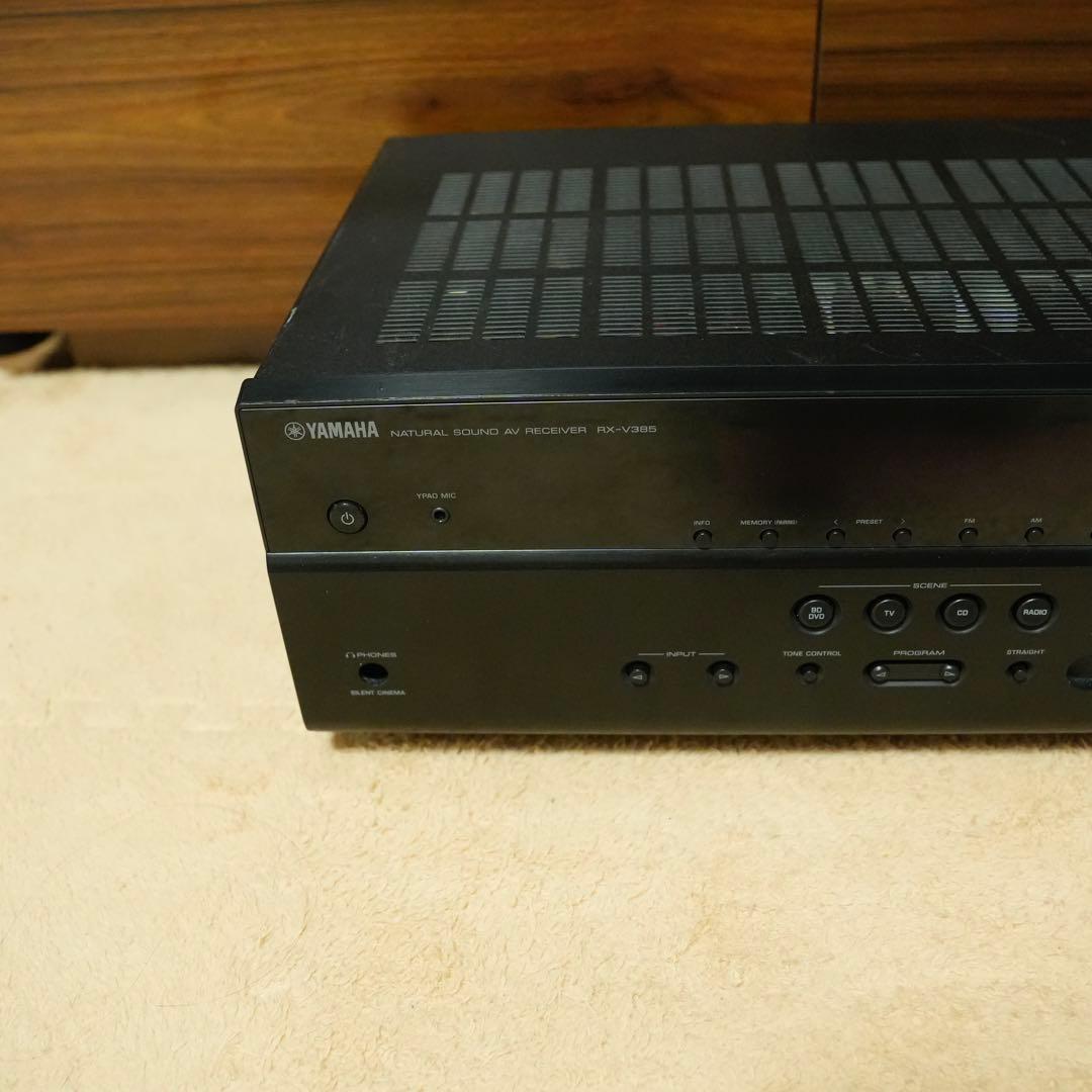 YAMAHA RX-V385 AVアンプ サラウンド 動作確認済み