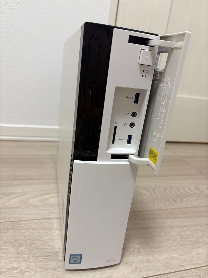 【美品】NEC LAVIE デスクトップPC ホワイト フルセット