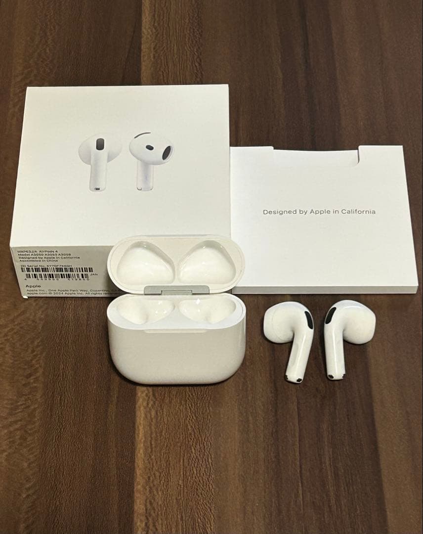 Apple AirPods4 ノイズキャンセリング非搭載