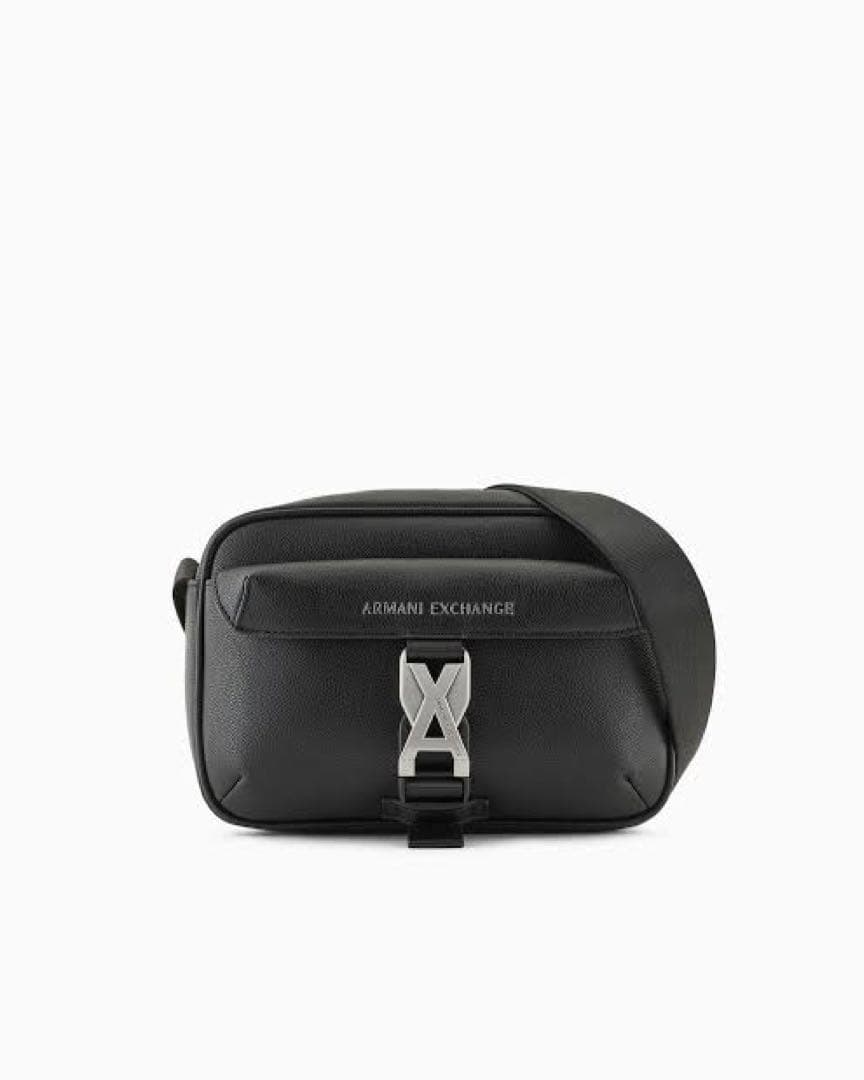 Armani Exchange ブラック ショルダーバッグ