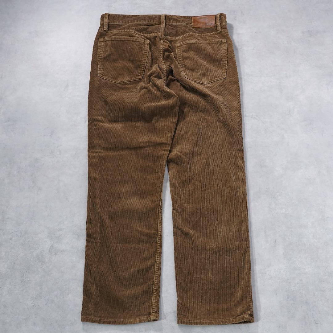 ポロラルフローレン W32 コーデュロイ ポロチノ ボトム 古着 茶 18222