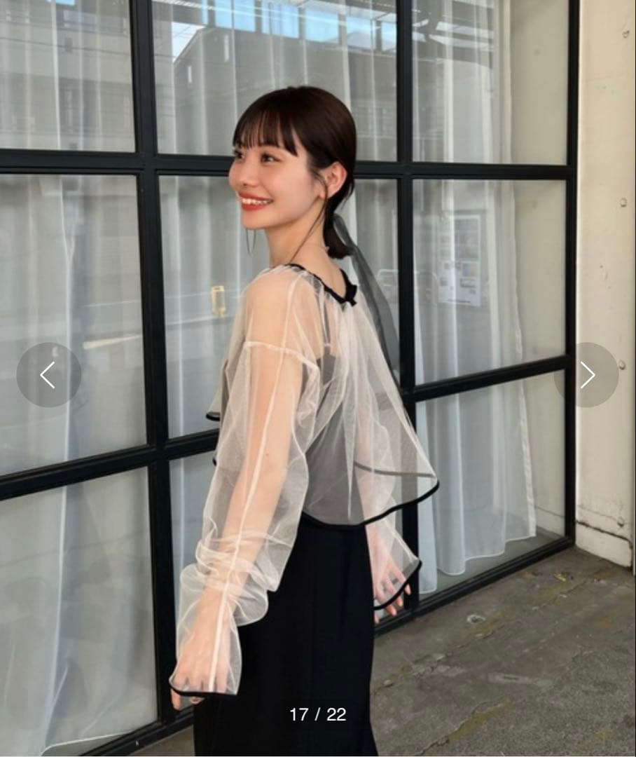 《値下げ可能》hinari チュールオケージョンドレス　S