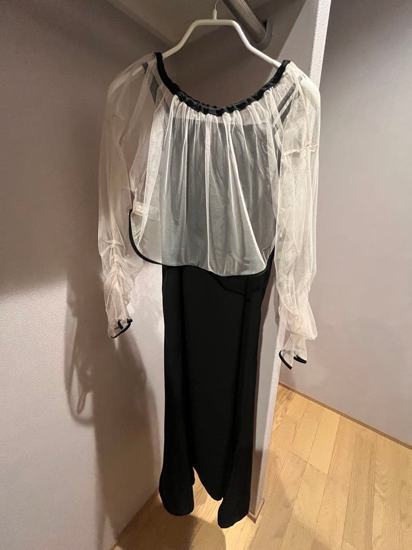 《値下げ可能》hinari チュールオケージョンドレス　S