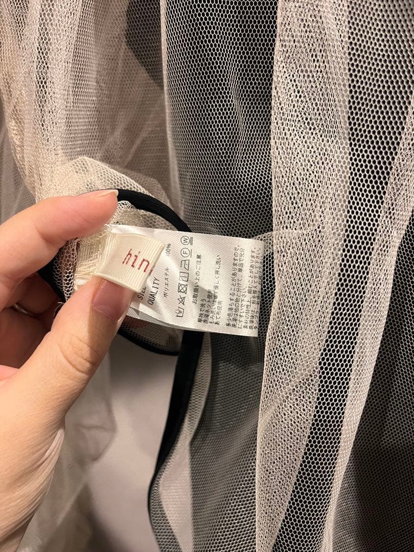 《値下げ可能》hinari チュールオケージョンドレス　S