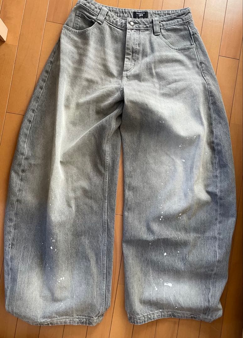 People styleグレーデニムL