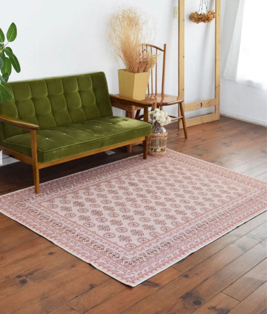 新品未使用⭐︎TOCO LIFEラグ 夏用 ヴィンテージ風 140×200