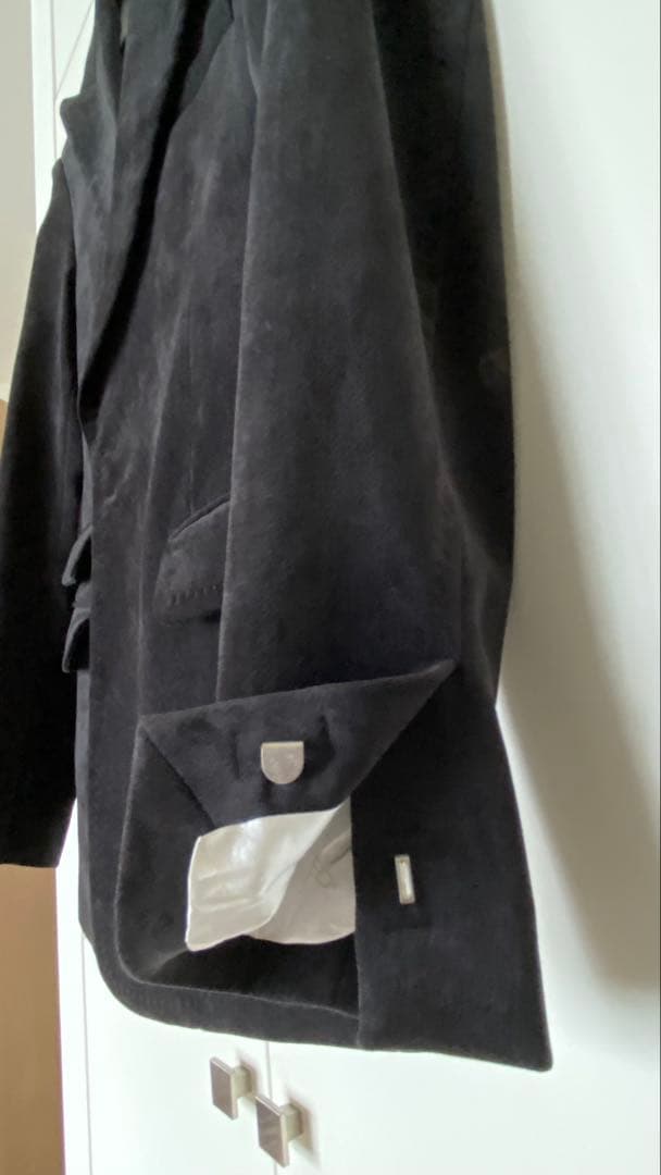 【DSQUARED2】秋冬の装い！黒ベルベット ジャケット レア