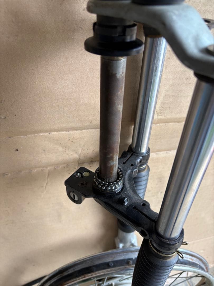 cd90フロントフォーク　スーパーカブテレスコ化に