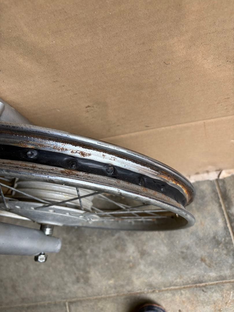 cd90フロントフォーク　スーパーカブテレスコ化に