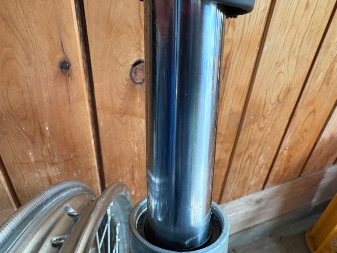 cd90フロントフォーク　スーパーカブテレスコ化に