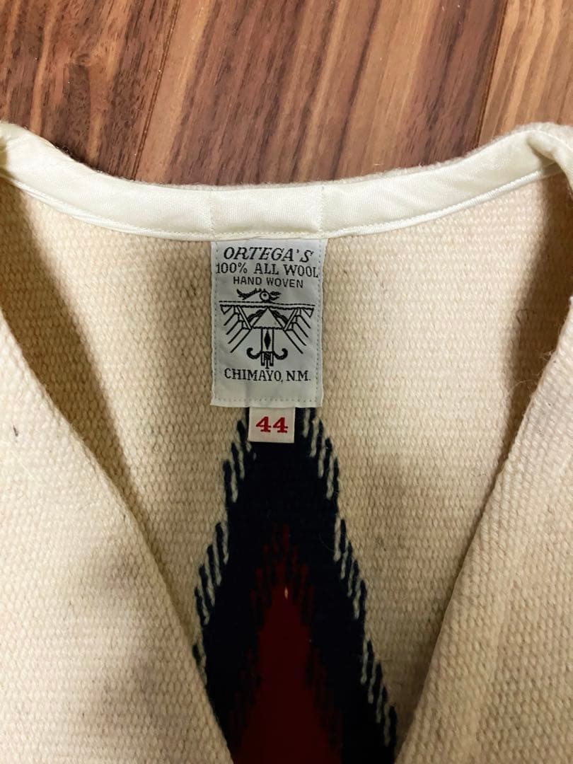 Ortega's 100%ウール ベスト 44サイズ