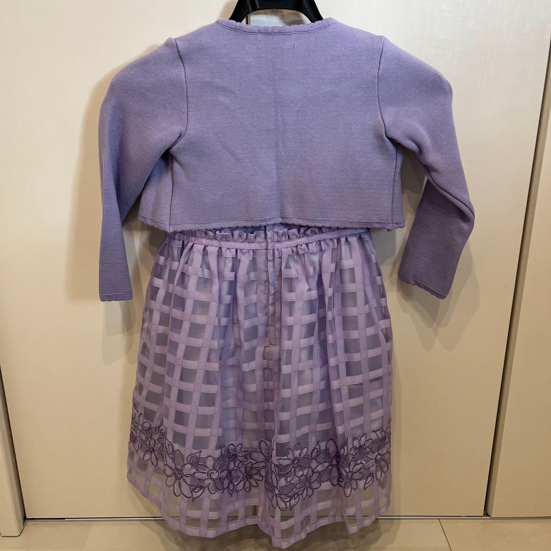 ANNA SUI Mini ドレスとカーディガンセット 120サイズ