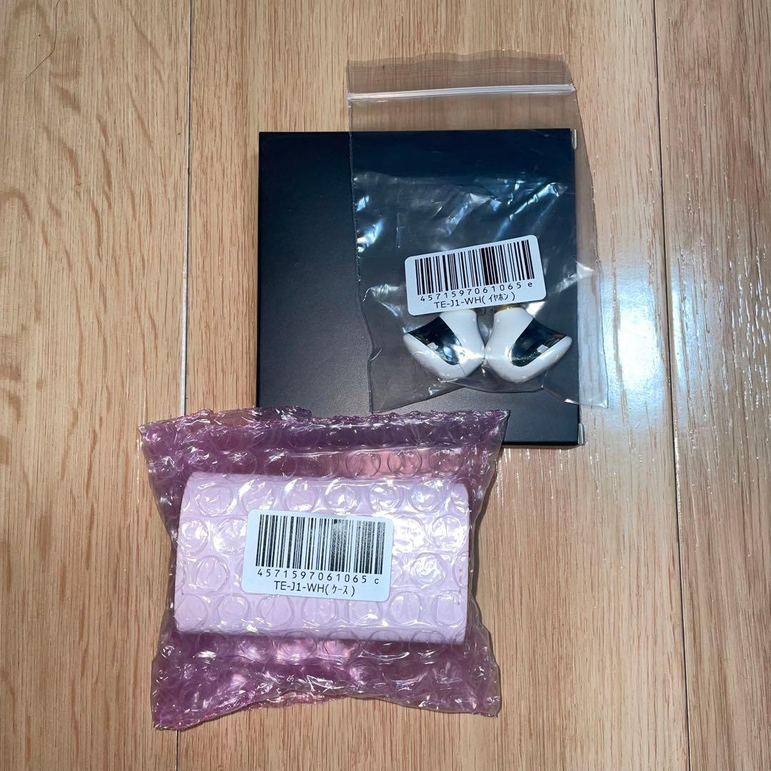 AVIOT TE-J1 WH ホワイト ワイヤレスイヤホン