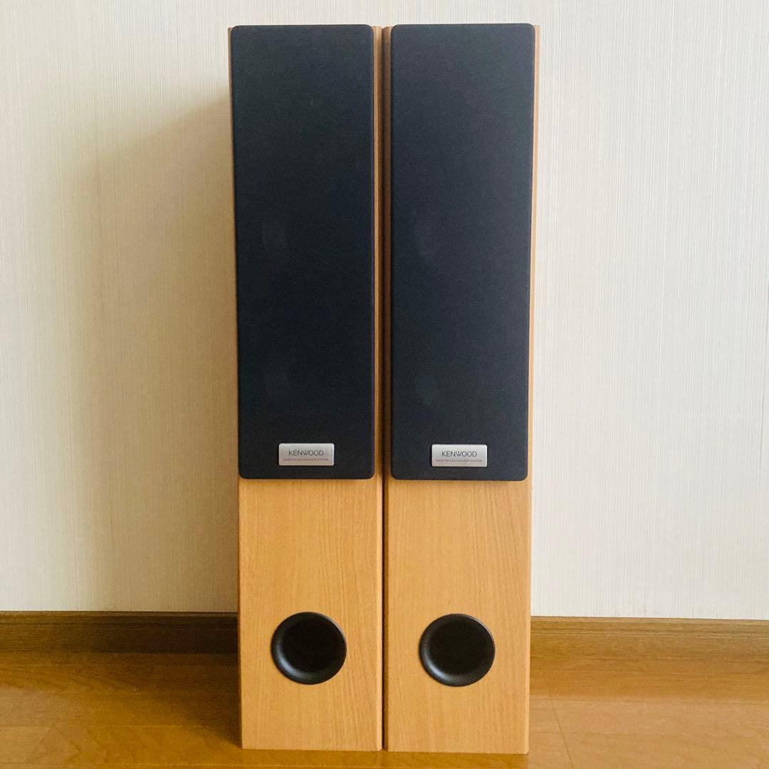 【美品】KENWOOD トールボーイスピーカー LS-V230 同番 ケンウッド