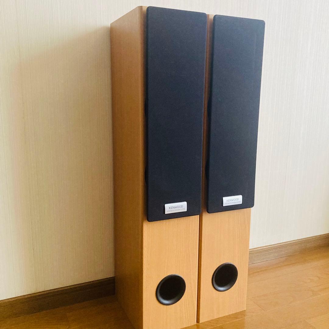 【美品】KENWOOD トールボーイスピーカー LS-V230 同番 ケンウッド