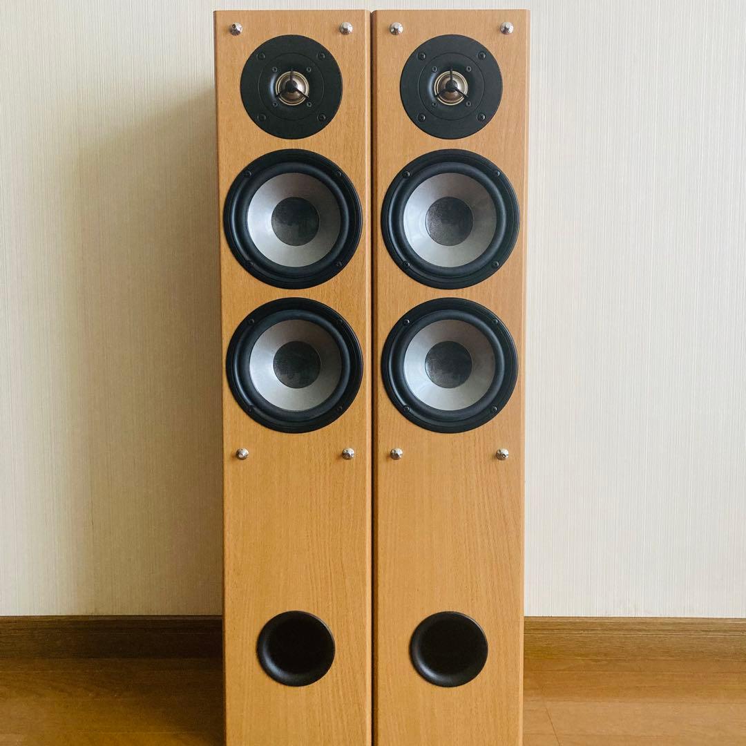 【美品】KENWOOD トールボーイスピーカー LS-V230 同番 ケンウッド