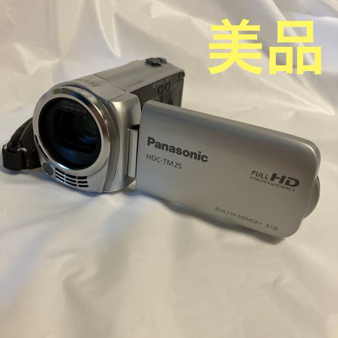 ビデオカメラ Panasonic HDC-TM25 バッテリー2個付