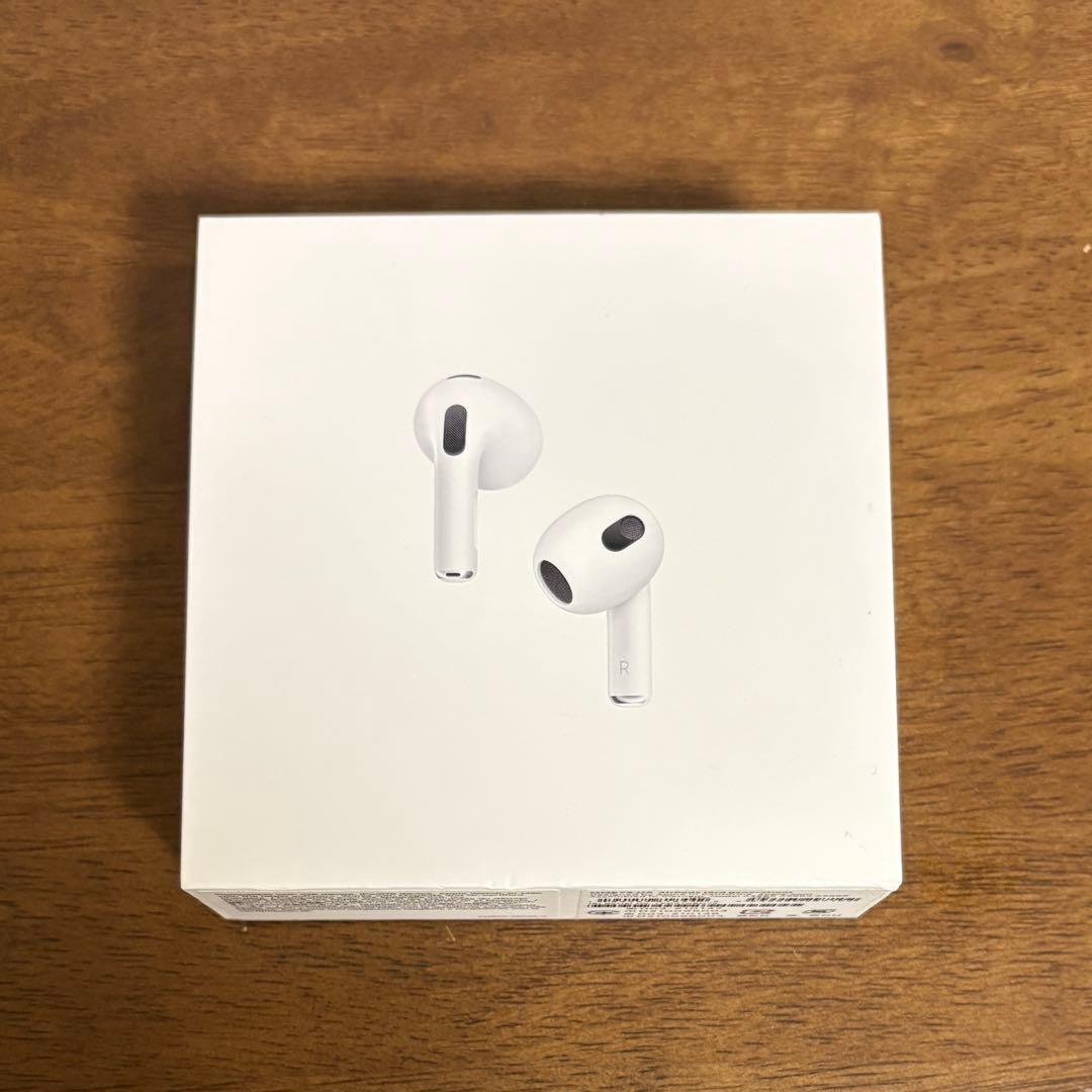 【AirPods 第３世代】中古品⭐︎箱あり・アクセサリ類未使用 正規品
