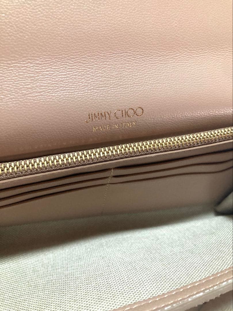 JIMMY CHOO グリッター クラッチバッグ