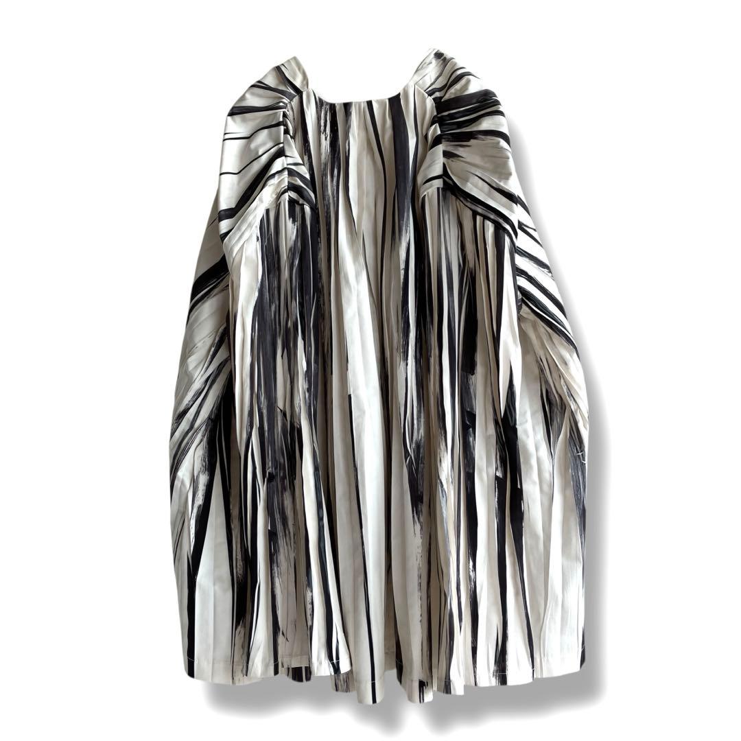 美品✨ リムアーク ブラウス　シャツ　トップス　プリーツ　フレア　長袖