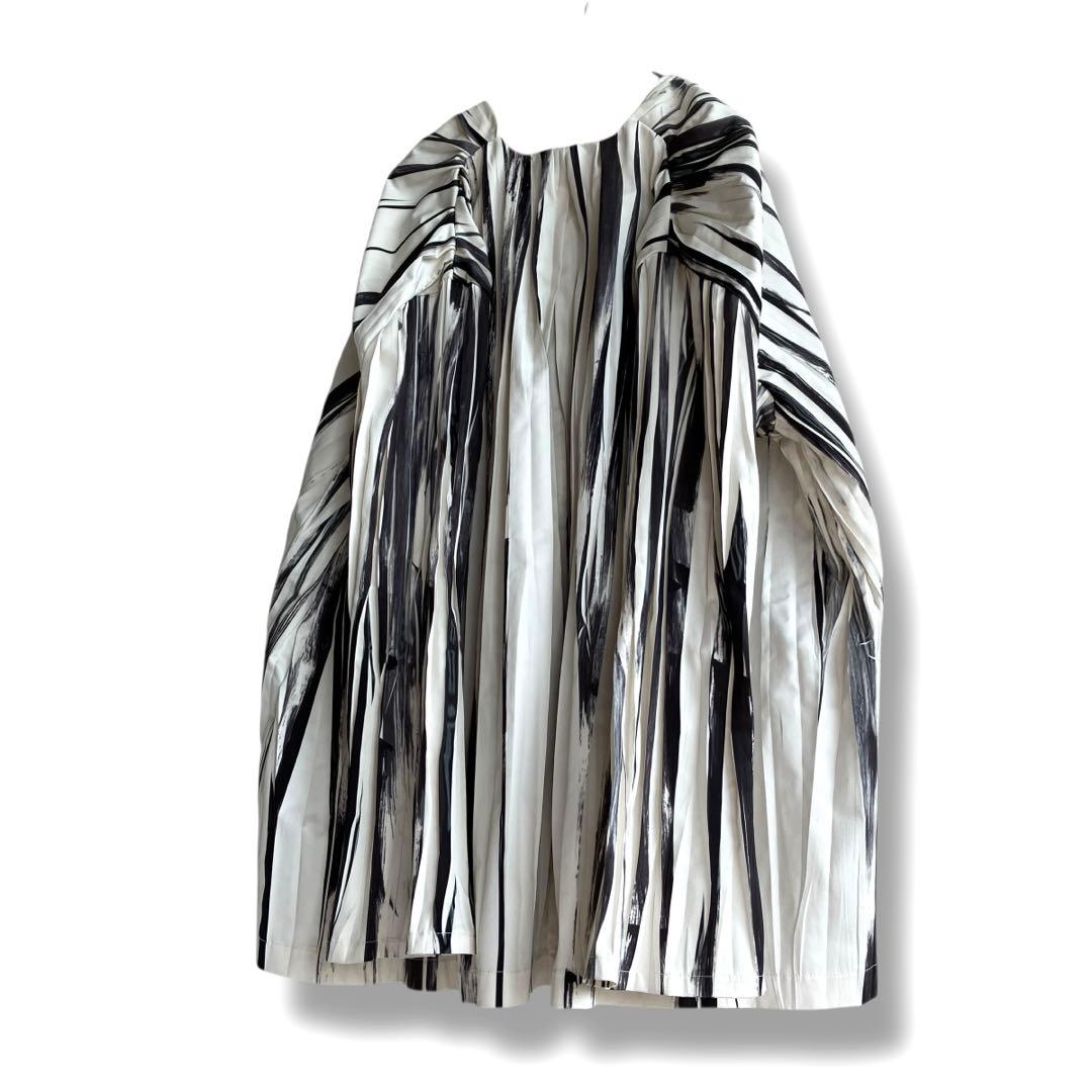 美品✨ リムアーク ブラウス　シャツ　トップス　プリーツ　フレア　長袖