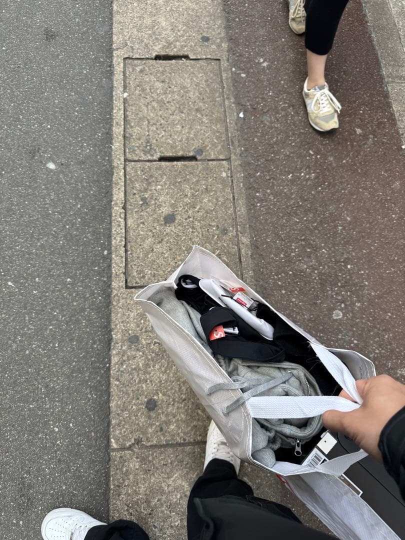 ウェア Supreme x Nike Stripe Rugby \"Black\"