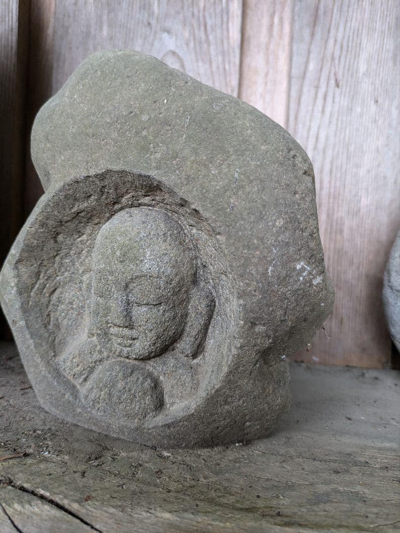 石仏、地藏、地藏菩薩、倉田辰彦作