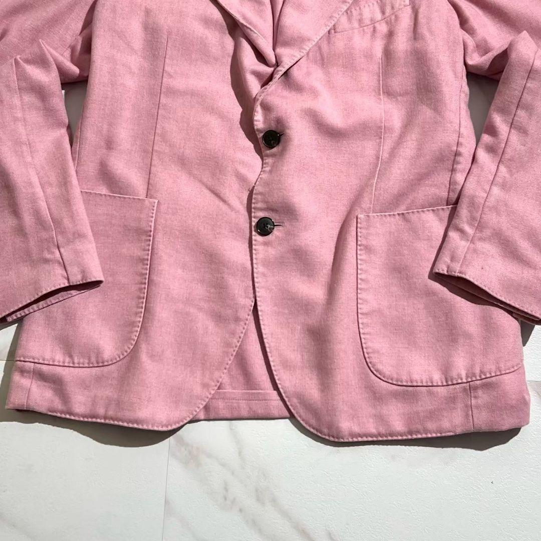 美品！ガブリエルパジーニ カシミア混 本切羽 テーラードジャケット 希少52