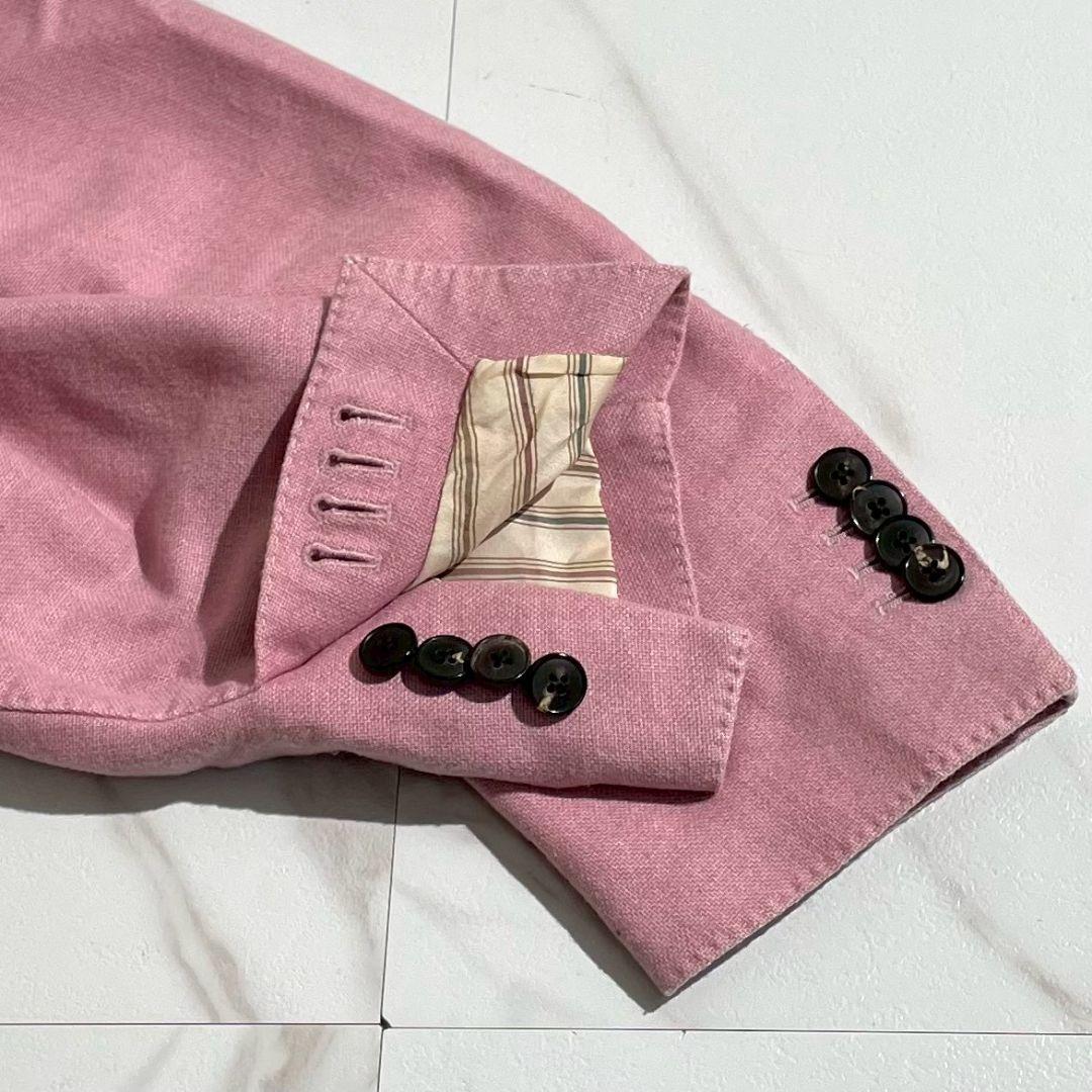 美品！ガブリエルパジーニ カシミア混 本切羽 テーラードジャケット 希少52