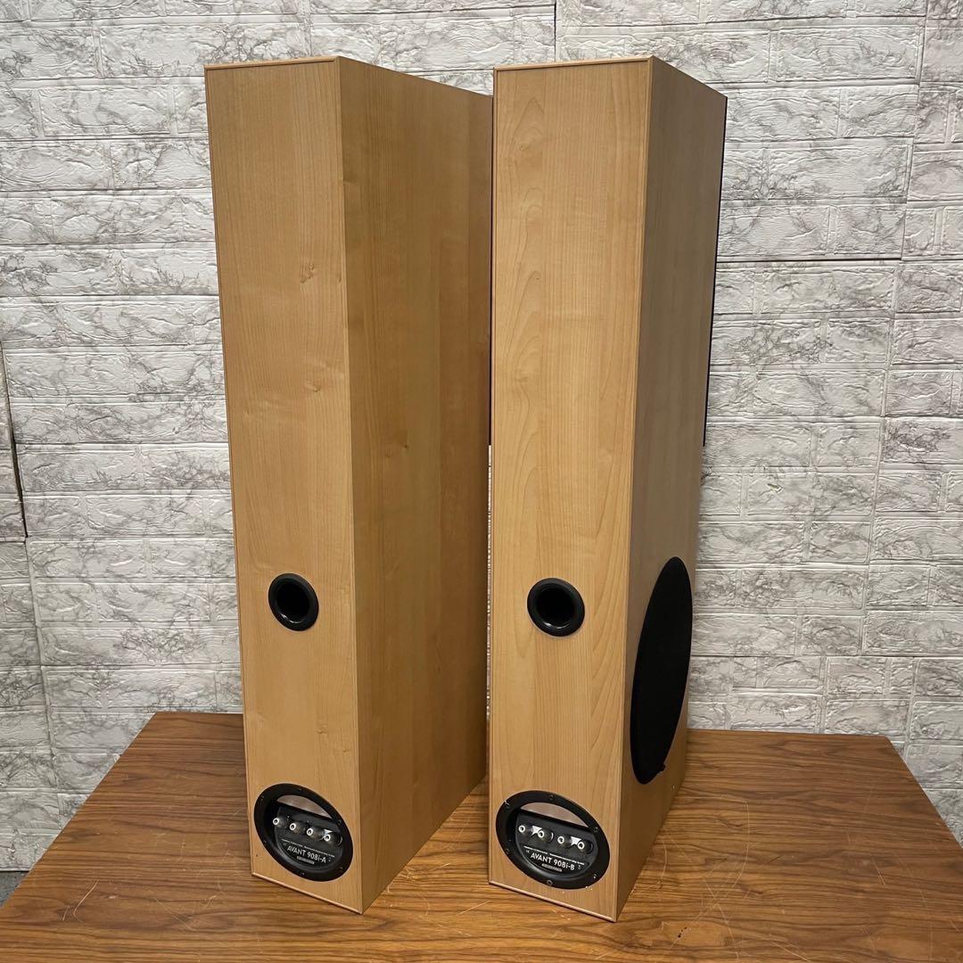 605 極美品 モダンショート AVANT908i スピーカーペア 送料無料