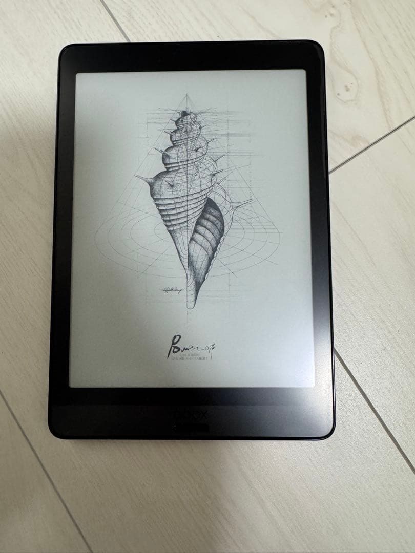 boox nova2 純正ケース付き