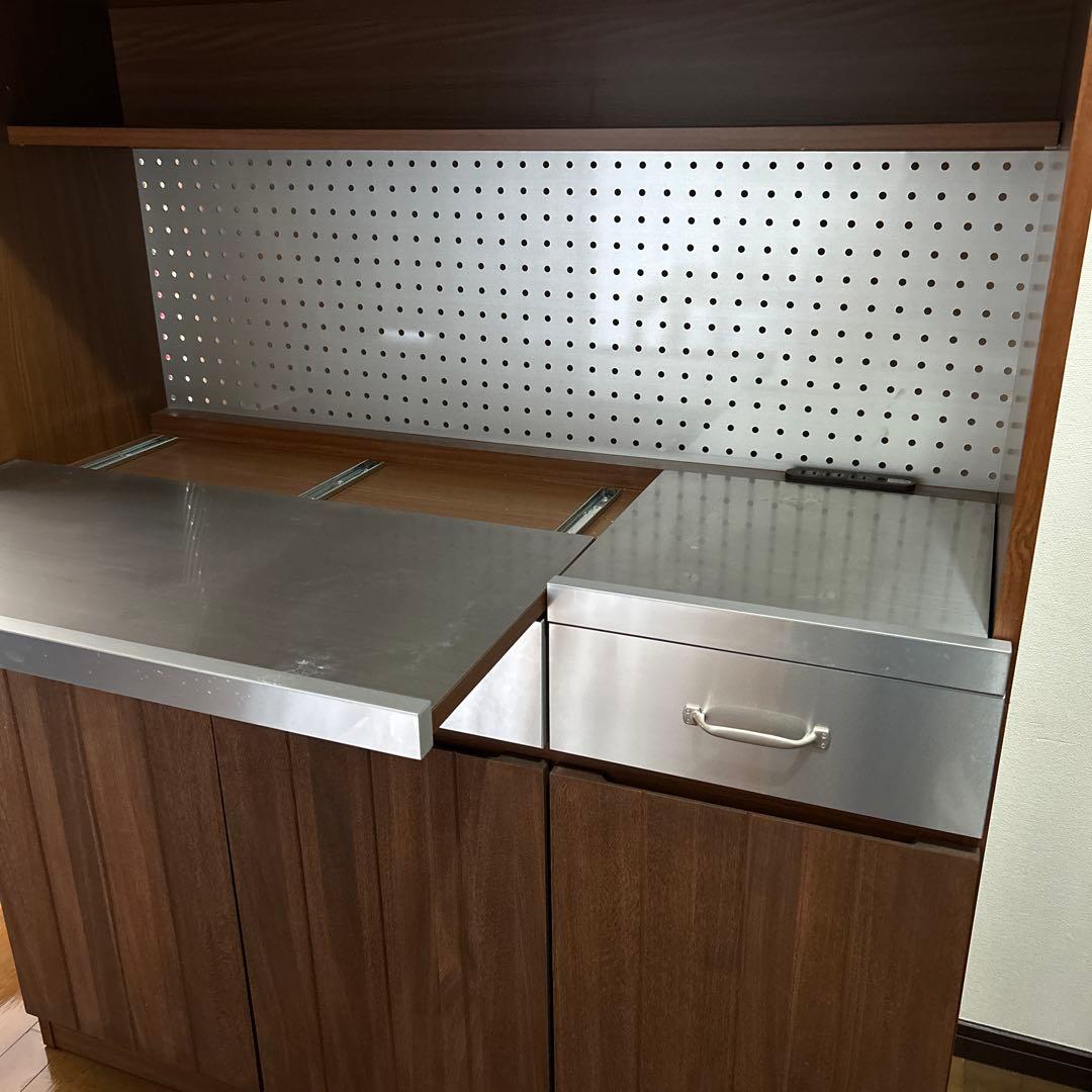 4/25で削除 ウニコ STRADA カップボード W120cm unico