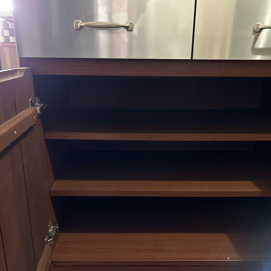 4/25で削除 ウニコ STRADA カップボード W120cm unico