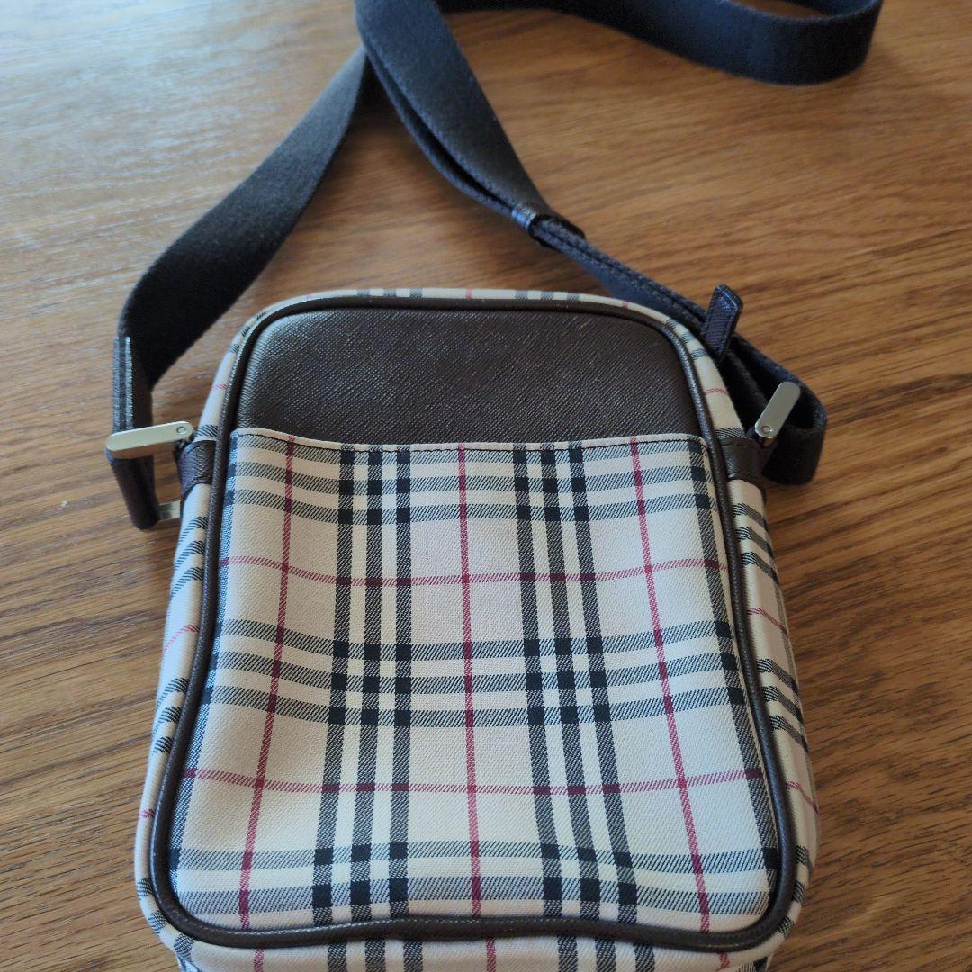 Burberry チェック柄ショルダーバッグ