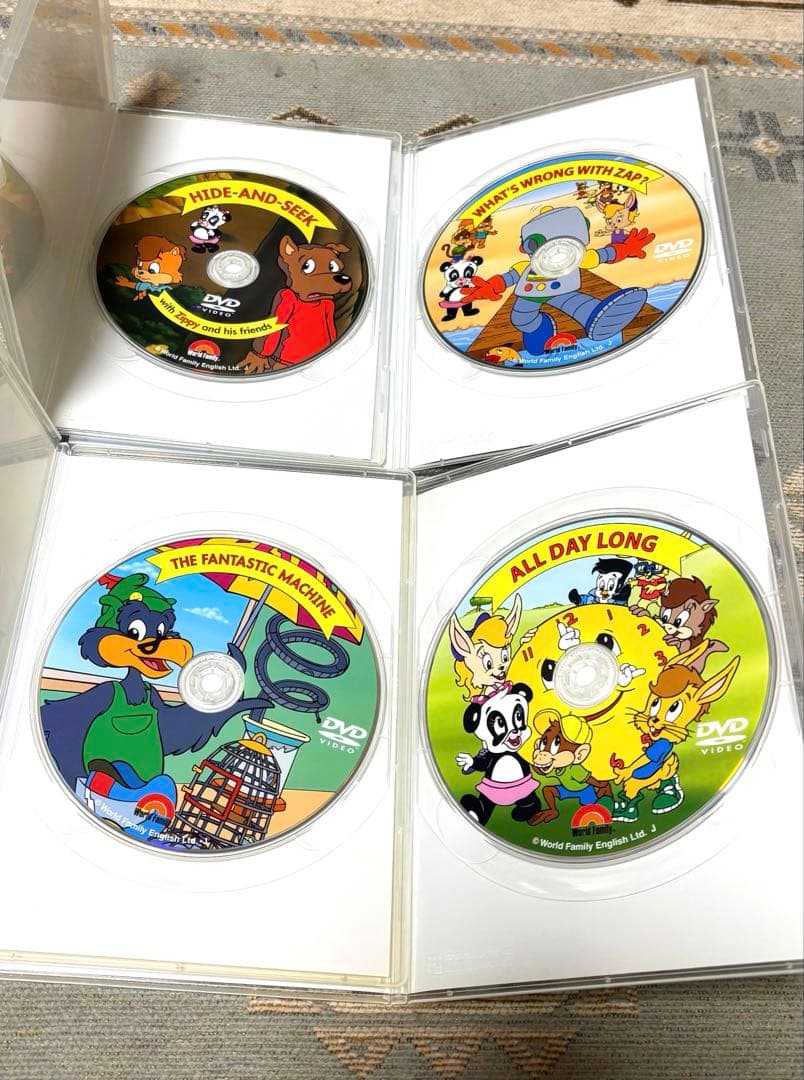 キッズ・ファミリー DWE DVD zippy