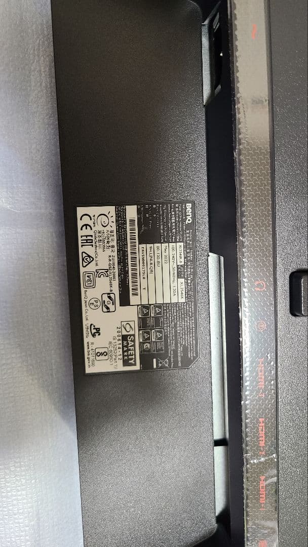 BenQ XL2546K ゲーミングモニター 24.5インチ 240hz