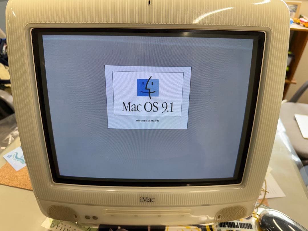 iMac ブルーダルメシアン
