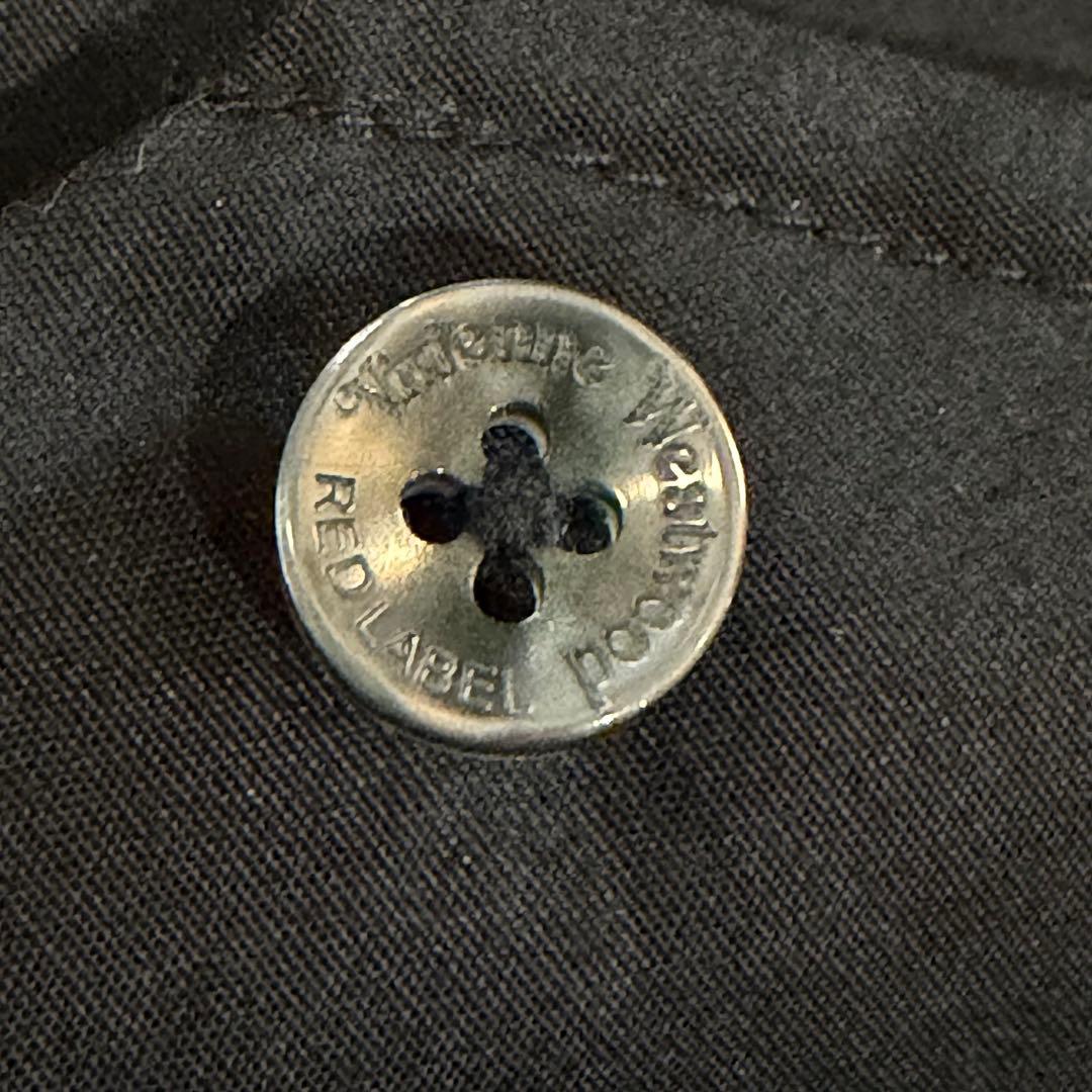 ヴィヴィアンウエストウッドレッドレーベル　ラブシャツ　ブラウス　オーブ　ブラック