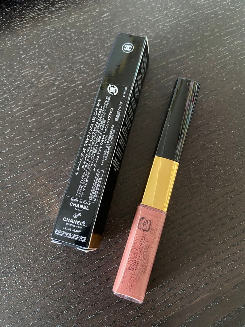 【美品】シャネル ル ルージュ デュオ ウルトラ トゥニュ 186
