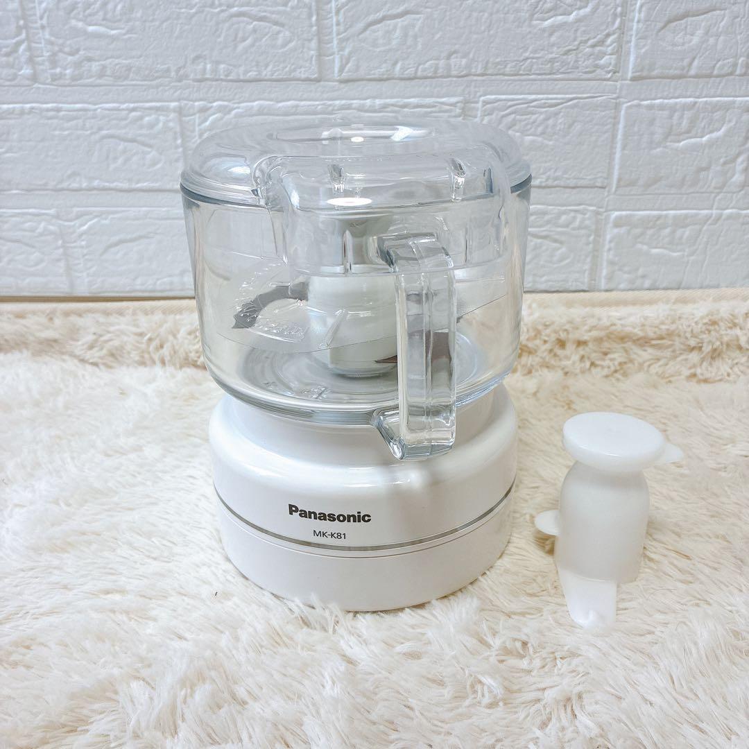 Panasonic パナソニック フードプロセッサー MK-K81-W