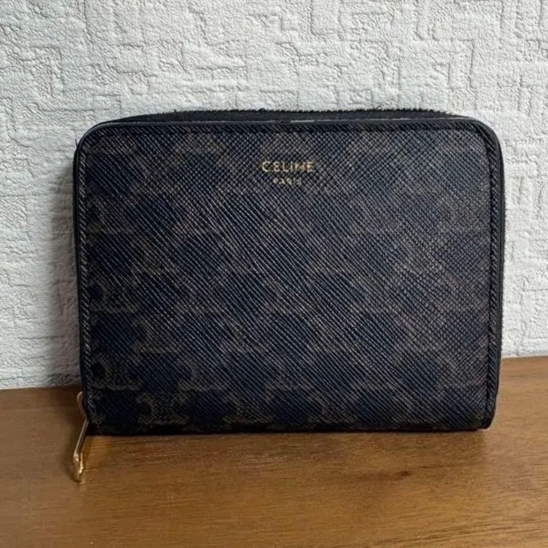 CELINE トリオンフ　ミニ財布、ケース