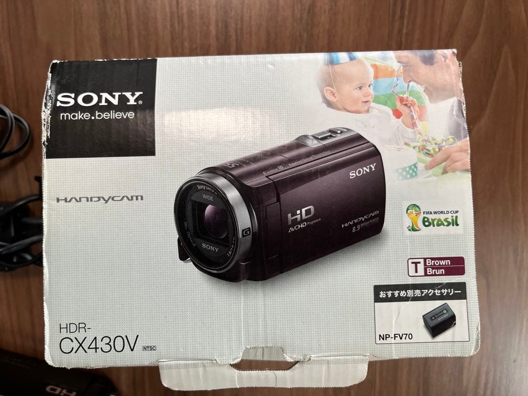 SONY HDR-CX430V ハンディカム 本体
