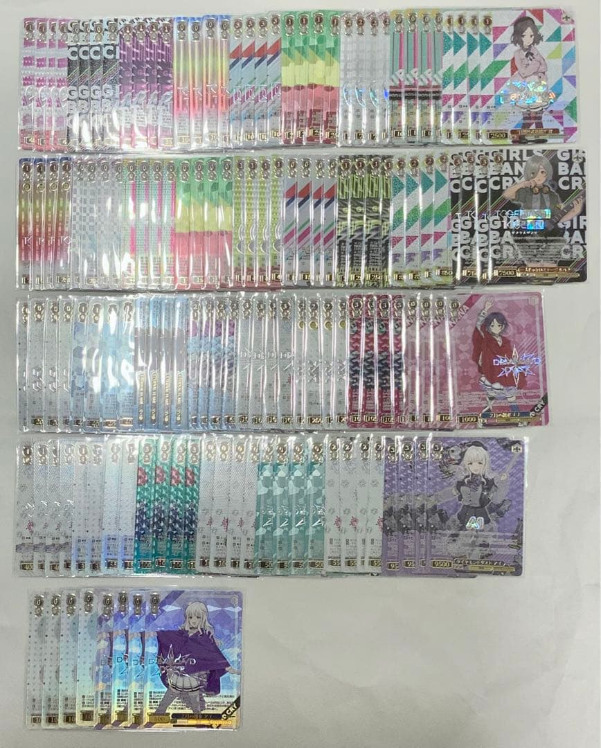 ヴァイスシュヴァルツ　ガールズバンドクライ　GBCR 4コン