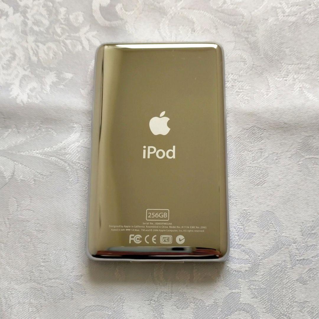 【美品】iPod Classic 第5世代 クリアver 256GB A1136