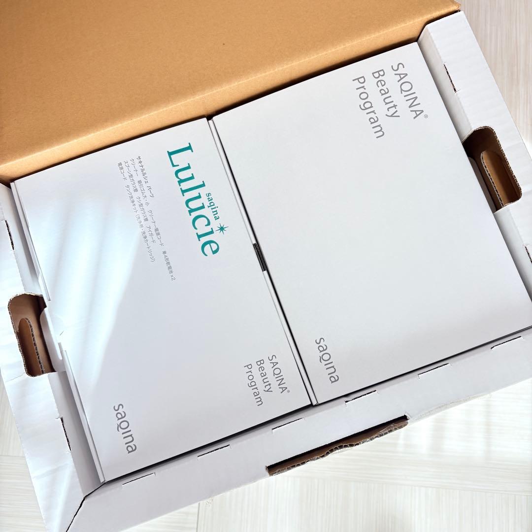 新品未使用 サキナ ルルシェ LEDライト無し 化粧品付き スチーマー