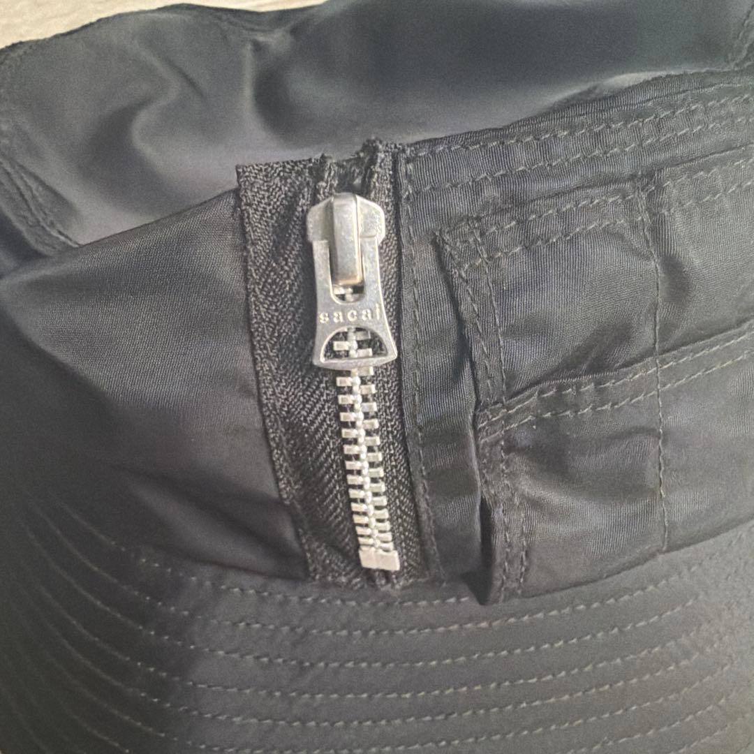 当日発送　sacai ナイロン ポケットダブルプリム バケット ハット