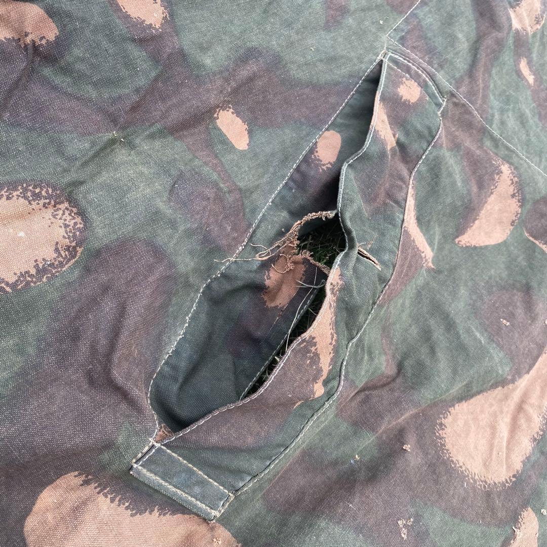 ハンガリー軍　軍幕　ポンチョ　１枚④　 迷彩　ハリケーンカモ　 ミリタリー